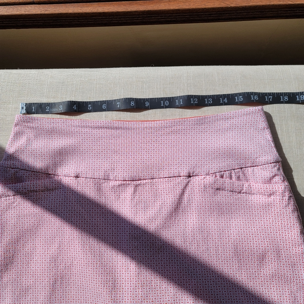 S.C. & CO Ladies' Skort Pull-On, Tummy Control Waistband Red sz Large L - Picture 6 of 9
